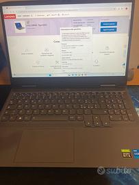 Portatile gaming LENOVO LOQ 15IRH8 rtx 4060