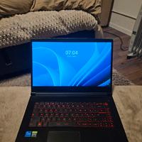 Pc portatile gaming msi gf63