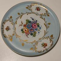 Piatto Limoges decorazione floreale
