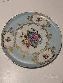 Piatto Limoges decorazione floreale