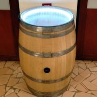 Barrique d'Arredo illuminata Luce + USB