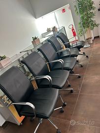 sedie ufficio eco pelle