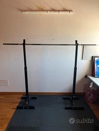 Rack per bilanciere palestra