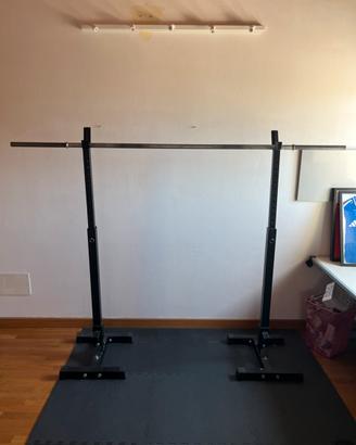 Rack per bilanciere palestra