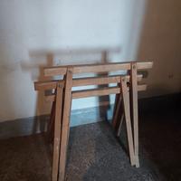 Cavalletti di legno assortiti