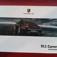 Porsche 911 Carrera Typ 997 Betriebsanleitung 2008