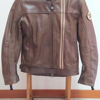 giacca pelle moto M