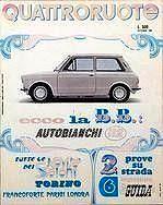 Rivista quattroruote ottobre 1969