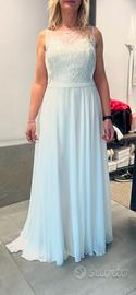 ABITO DA SPOSA BIANCO TG. 44 +BOLERINO