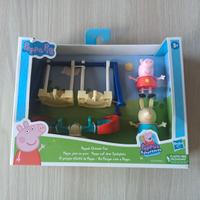 Peppa Pig parco giochi con dondolo e altalene