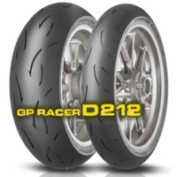 Dunlop GP Racer D212 120/70 17 (M) + 180/55 17 (E)