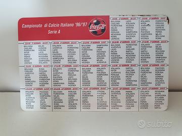 Calendario Serie A 96/97 da collezione - Coca Cola