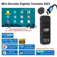 Decoder Ricevitore Digitale Terrestre DVB-T2 PVR