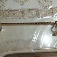 Asta per asciugamano oro