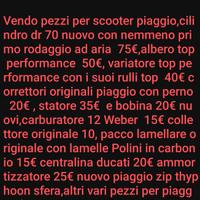  pezzi per scooter piaggio Malossi -top
