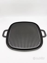 Bergner Piastra Ghisa Bistecchiera Quadra 54x43cm