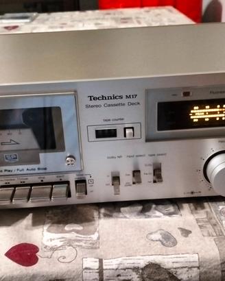 Technics RS-M17, piastra cassetta