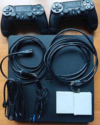 PS4 slim 1tb + 2 joystick 