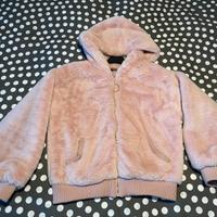 Pelliccia sintetica rosa