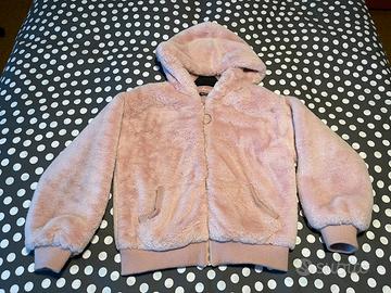 Pelliccia sintetica rosa