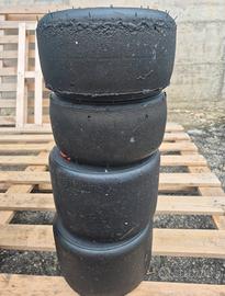 gomme go kart 125cc Vega rosse e vega verdi