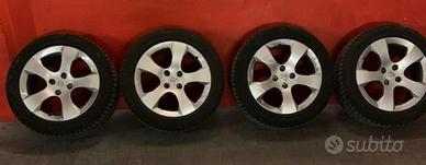 cerchi in lega Peugeot + gomme invernali 17"