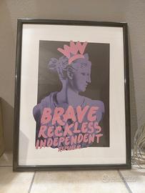 stampa con cornice design grafico