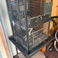 Gabbia voliera per pappagalli