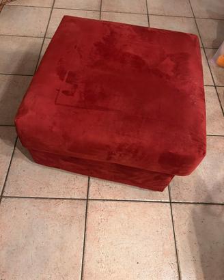 Pouf bordeaux