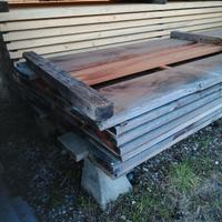 Assi in legno di sequoia