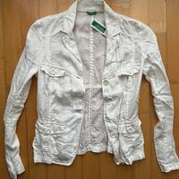 Blazer originale Benetton in puro lino taglia 40
