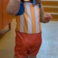 vestito carnevale chopper one piece 12 - 24 mesi