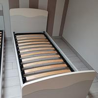 struttura letto singolo con rete