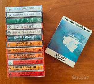 Edoardo Bennato - 13 album su musicassette origina