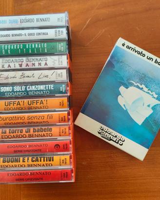 Edoardo Bennato - 13 album su musicassette origina