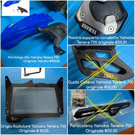 Yamaha Tenere 700 Accessori Originali