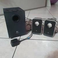 Casse Logitech 2.1 (Subwoofer + 2 satelliti)
