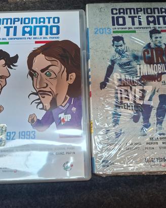 Collezione dvd completa “Campionato io Ti Amo”