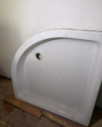 Piatto doccia angolare