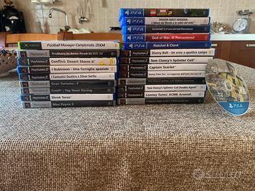 Giochi ps2,ps4 e xbox PREZZO IN PRIVATO non e 100€