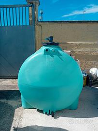 cisterna per acqua 2000 litri