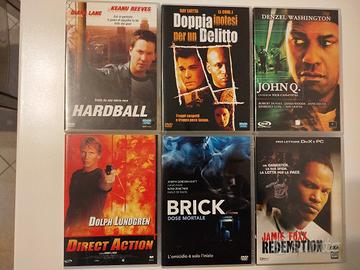 21 DVD film con attori famosi (3 x 10 euro)