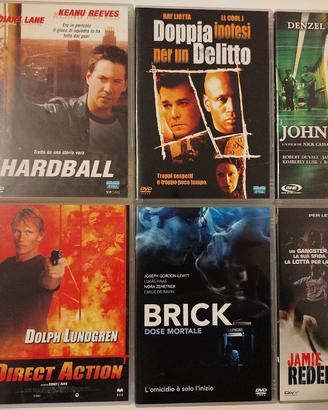 21 DVD film con attori famosi (3 x 10 euro)