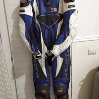 Tuta moto intera Spyke in pelle