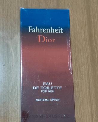 DIOR FAHRENHEIT EDT 100ML SIGILLATO ANNO 2002 
