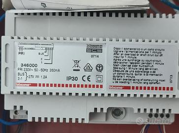 alimentatore 346000 Bticino 