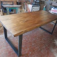 Tavolo in legno 190 x 90 x 5 cm