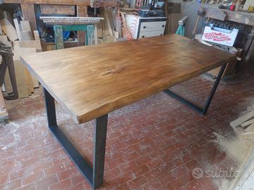 Tavolo in legno 190 x 90 x 5 cm