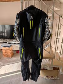 tuta moto intera tg56