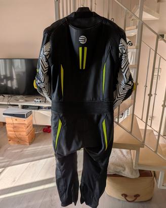 tuta moto intera tg56